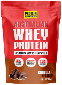 Protein Supplies Australia Whey Protein Concentrate (WPC) 1Kg Chocolate