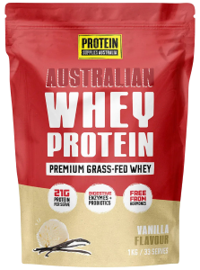 Protein Supplies Australia Whey Protein Concentrate (WPC) 1Kg Vanilla