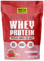 Protein Supplies Australia Whey Protein Concentrate (WPC) 1Kg Strawberry