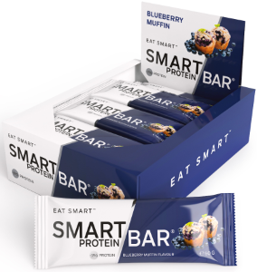 Smart Protein Bar Blueberry muffin 60g Box of 12