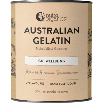 Nutra Organics Australian Gelatin 300g Unflavoured