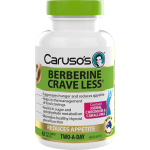 Caruso's Berberine Crave Less 42 Tablets