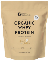 Nutra Organics Whey Protein NZ Grass Fed & Pasture Raised Vanilla 750g