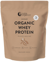 Nutra Organics Whey Protein NZ Grass Fed & Pasture Raised chocolate 750g