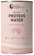 Nutra Organics Protein Water Collagen + WPI Berry Bliss 450g