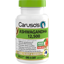Caruso's Ashwagandha 12,500 50 Tablets