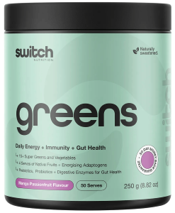 Switch Nutrition Greens Mango Passionfruit 250g