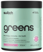 Switch Nutrition Greens Raspberry Lemonade 250g