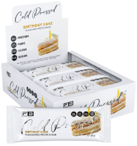 Fibre Boost Cold Pressed Protein Bars Birthday Cake 60g Box of 12