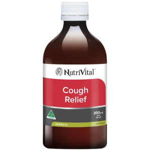 NutriVital Cough Relief 200mL blackcurrant