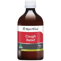 NutriVital Cough Relief 100mL blackcurrant