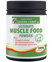 Sandra Cabot Health Ultimate Muscle Food Powder 200g Lime Flavour