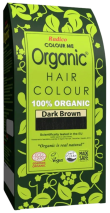 Radico Colour Me Organic Herbal Powder Hair Colour 100g Dark Brown