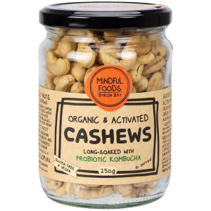 Mindful Foods Organic & Activated Cashews 250g