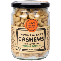 Mindful Foods Organic & Activated Cashews 250g