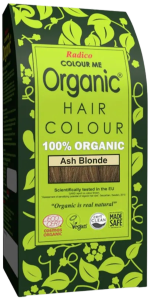 Radico Colour Me Organic Herbal Powder Hair Colour 100g Ash Blonde