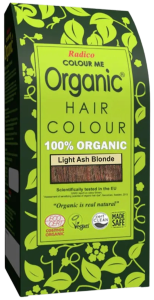 Radico Colour Me Organic Herbal Powder Hair Colour 100g Light Ash Blonde