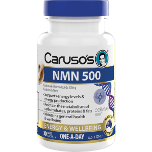 Caruso's NMN 500 30 Hard Capsules