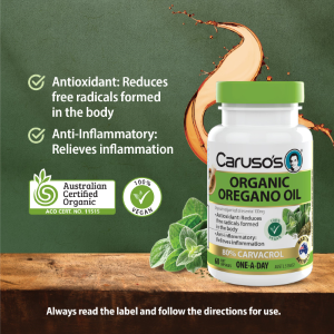Caruso's Organic Oregano Oil 60 Soft Capsules