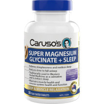 Caruso's Super Magnesium Glycinate + Sleep 50 Tablets