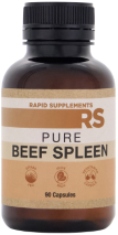 Rapid Supplements Pure Beef Spleen 90 Capsules