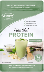 Morlife Plantiful Protein 440g Matcha White Chocolate