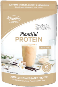 Morlife Plantiful Protein 900g Vanilla Fudge