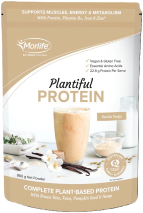 Morlife Plantiful Protein 900g Vanilla Fudge