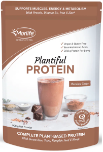 Morlife Plantiful Protein 900g Chocolate Fudge