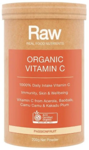 Amazonia Raw Organic Vitamin C 500g Passionfruit