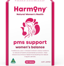 Harmony PMS Support Women's Balance 120 Tablets | EXPIRY 01/2027