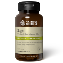 Nature's Sunshine Sage 400mg 100 Capsules | EXPIRY 10/2026