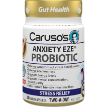 Caruso's Anxiety Eze Probiotic 60 Hard Capsules
