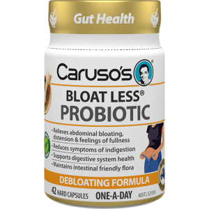 Caruso's Bloat Less Probiotic 42 Hard Capsules