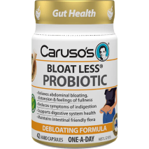 Caruso's Bloat Less Probiotic 42 Hard Capsules