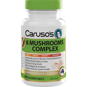 Caruso's 8 Mushroom Complex 60 Film Coated Tablets