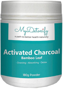 Mydetoxify Activated Charcoal Bamboo Leaf 180g