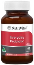 NutriVital Everyday Probiotic 60 Capsules