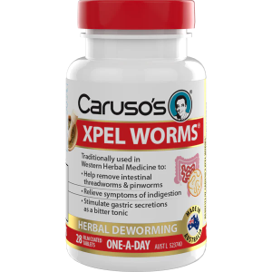 Caruso's Xpel Worms 28 Tablets