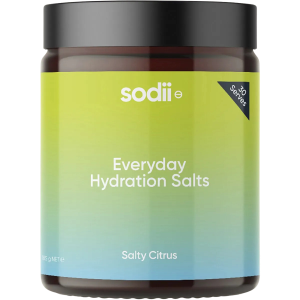 Sodii Everyday Hydration Salts 185g (30 Serves) Citrus
