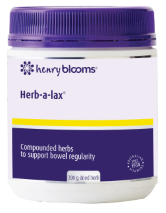 Henry Blooms Herb-a-Lax Powder 200g | EXPIRY 11/2027