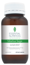Essential Nutrition Sibelius Sage 60 Capsules | EXPIRY 02/2027