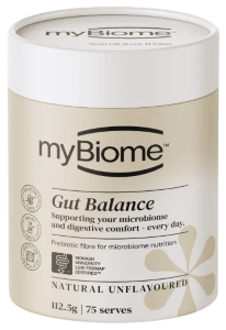 MyBiome Gut Balance Prebiotic Fibre 112.5g (75 Serves) Natural Unflavoured
