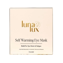 Luna Lux Self Warming Eye Mask Unscented (pack of 5) 