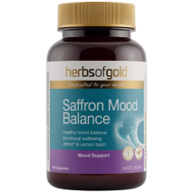 Herbs of Gold Saffron Mood Balance 60 Capsules