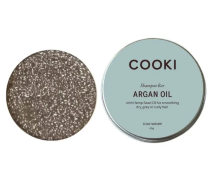 Cooki Haircare Argan Oil Shampoo Bar With Tin 65g