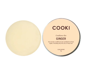 Cooki Haircare Ginger Conditioner Bar With Tin 75g