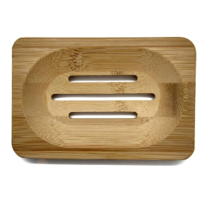 Cooki Haircare Rectangular Bamboo Bar Drainer Dish