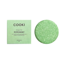 Cooki Haircare Peppermint & Chamomile Shampoo Bar In Box 65g