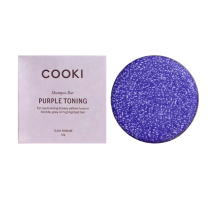 Cooki Haircare Purple Toning Shampoo Bar In Box 65g